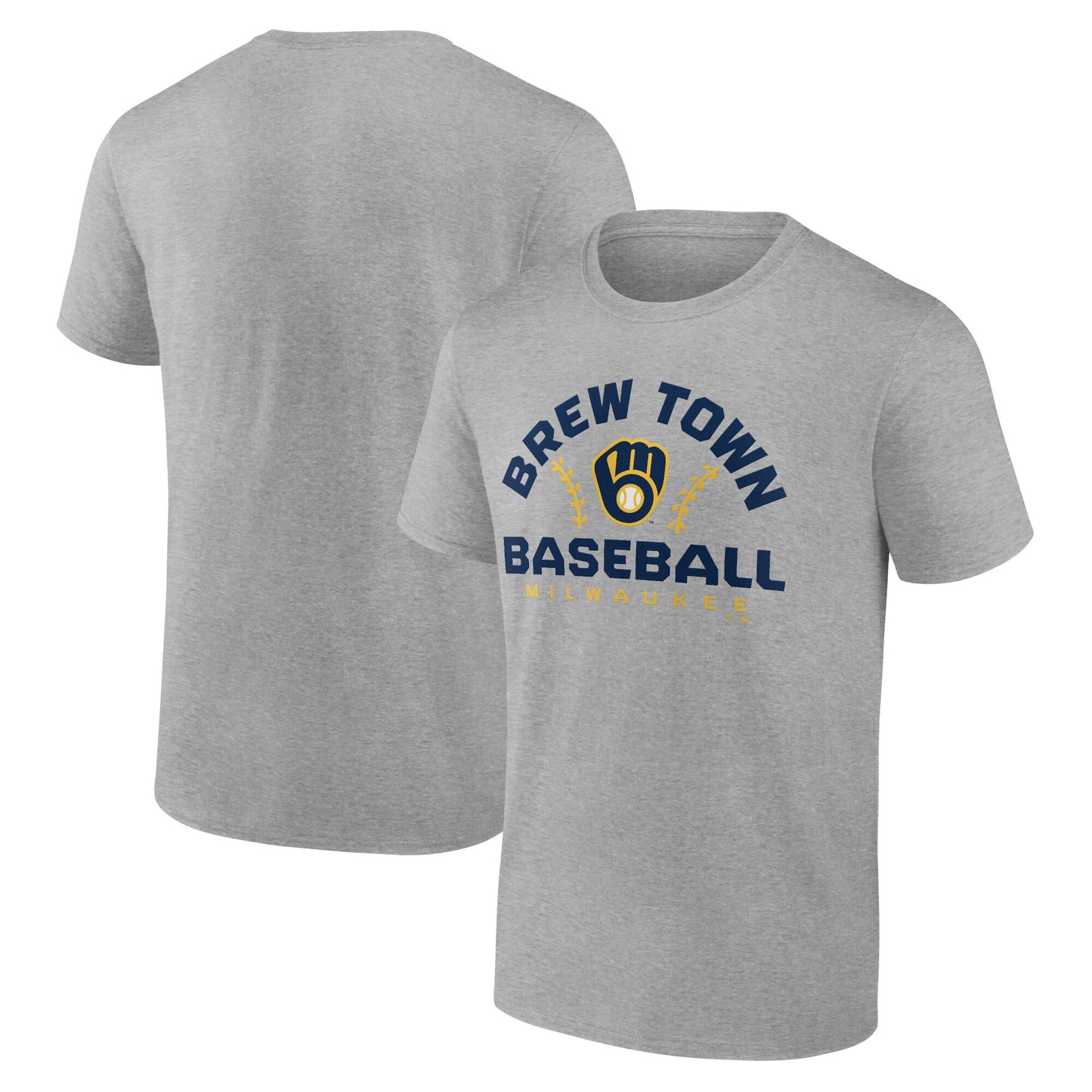 Milwaukee Brewers Baseball City Graphic T-Shirt - Mens