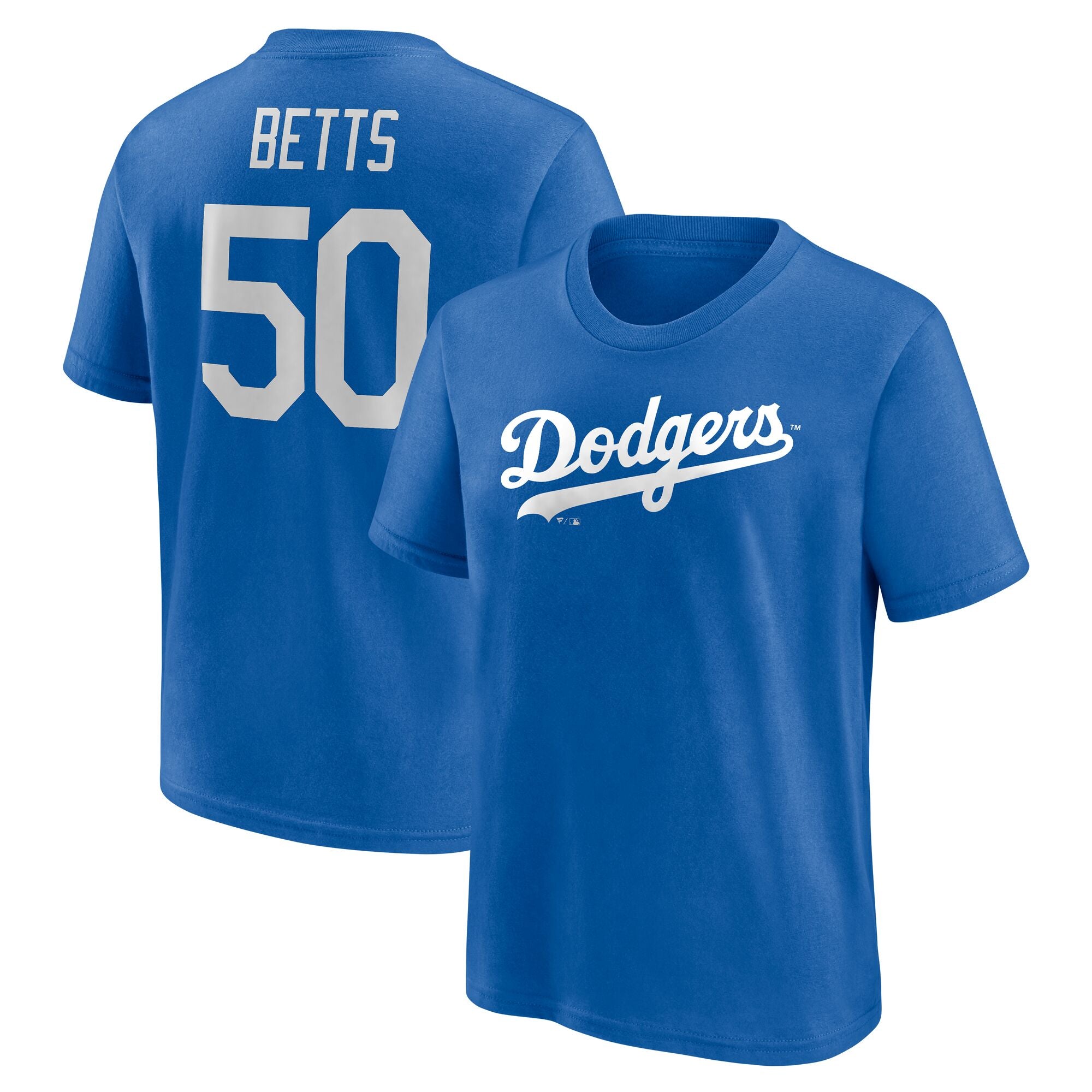 Los Angeles Dodgers Name & Number T-Shirt - Mookie Betts 50 - Youth