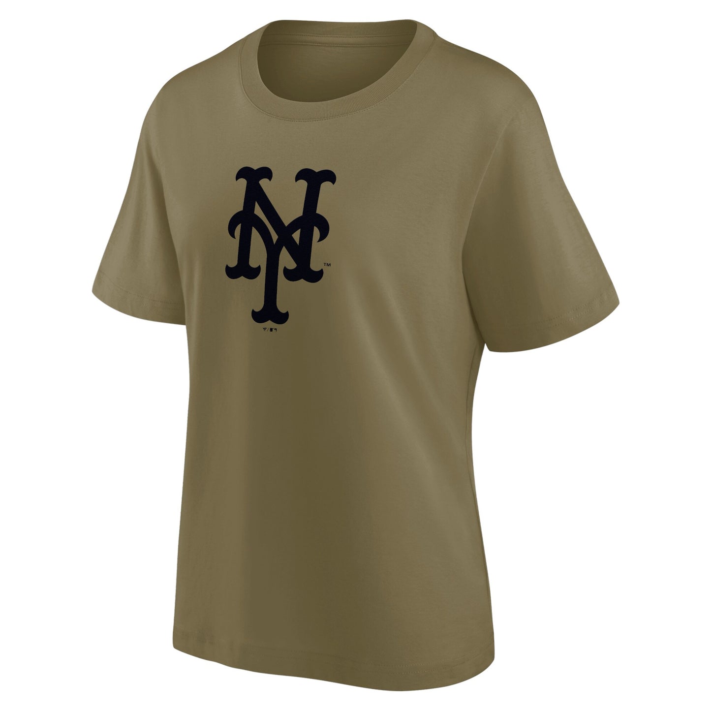 New York Mets Mono Logo Graphic Oversized T-Shirt - Womens