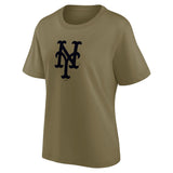 New York Mets Mono Logo Graphic Oversized T-Shirt - Womens