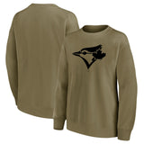 Toronto Blue Jays Mono Logo Graphic Oversized Crew Sweatshirt - Womens