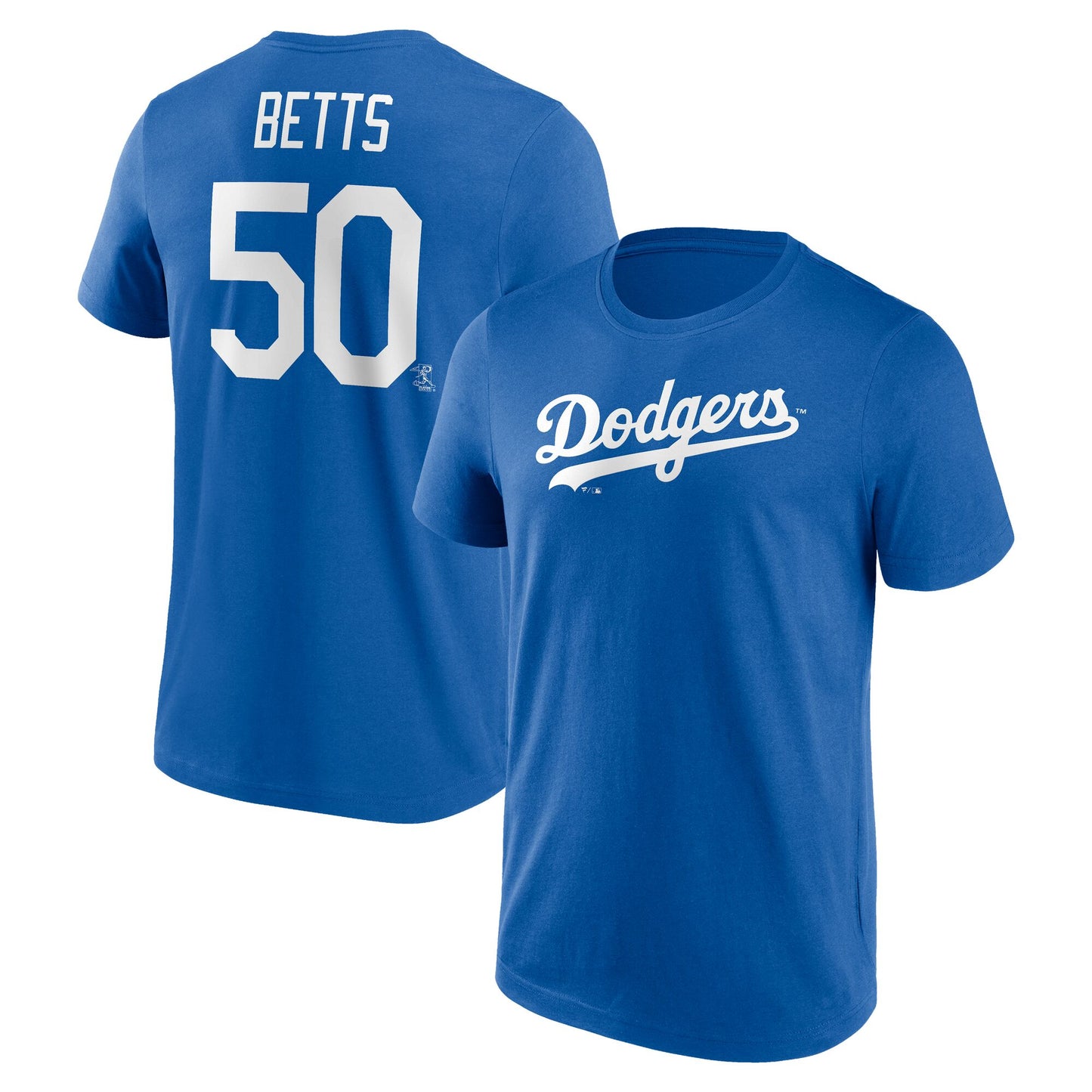 Los Angeles Dodgers Name & Number T-Shirt - Mookie Betts 50 - Mens
