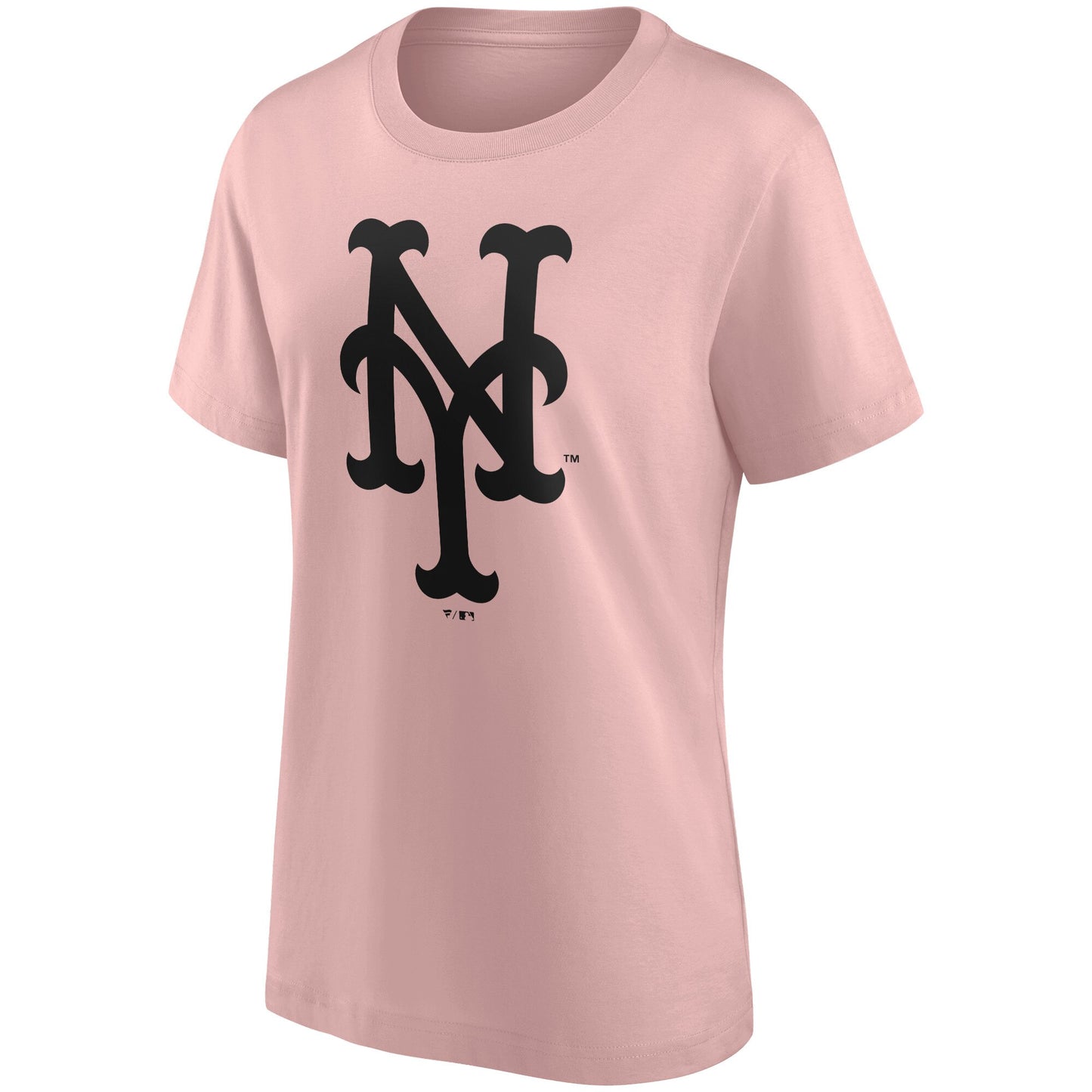 New York Mets Fashion Colour Logo T-Shirt - Womens