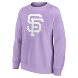 San Francisco Giants Mono Logo Graphic Oversized Crew Sweatshirt - Womens