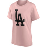 Los Angeles Dodgers Fashion Colour Logo T-Shirt - Womens