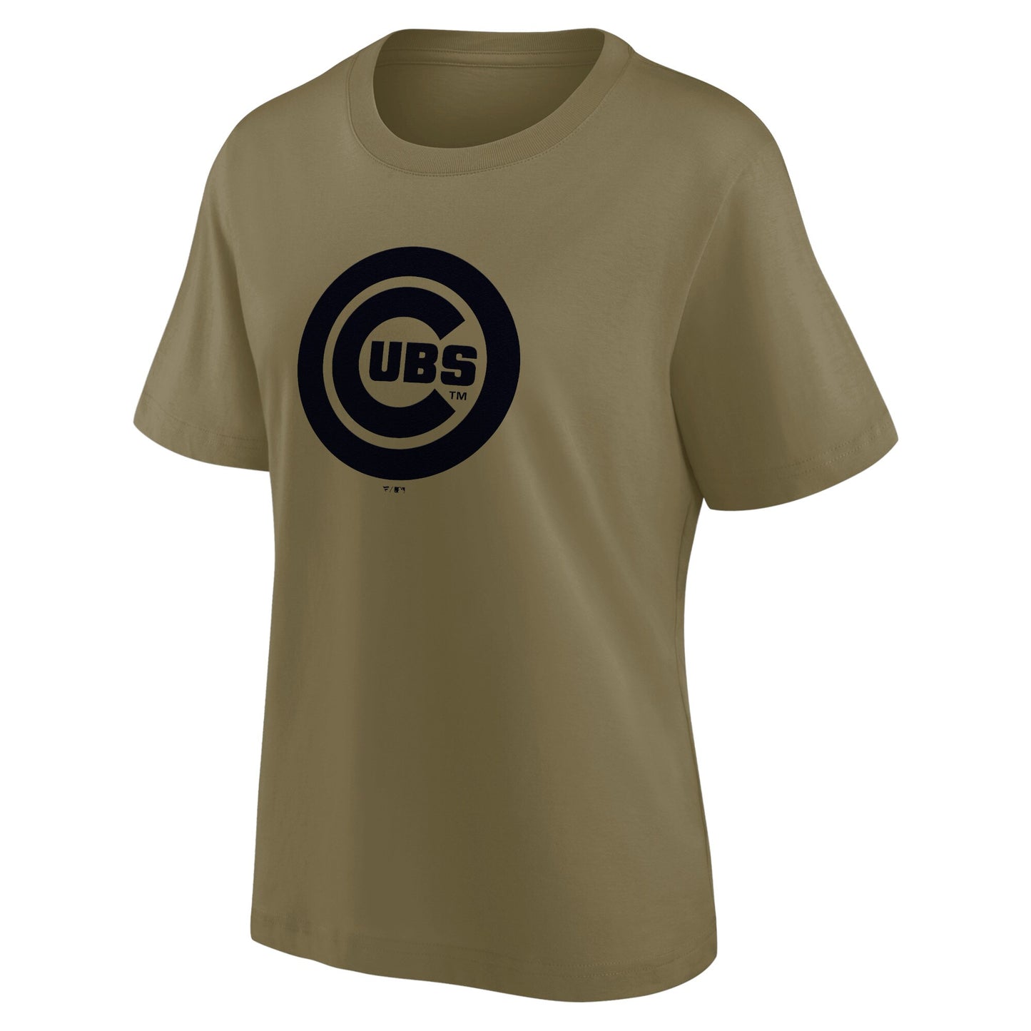 Chicago Cubs Mono Logo Graphic Oversized T-Shirt - Womens