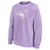 Toronto Blue Jays Mono Logo Graphic Oversized Crew Sweatshirt - Womens