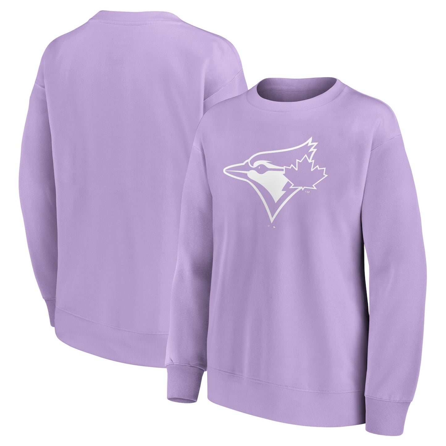 Toronto Blue Jays Mono Logo Graphic Oversized Crew Sweatshirt - Womens