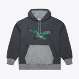 Philadelphia Eagles Mitchell & Ness Vintage Logo Legacy Collection Fleece Hoodie - Mens