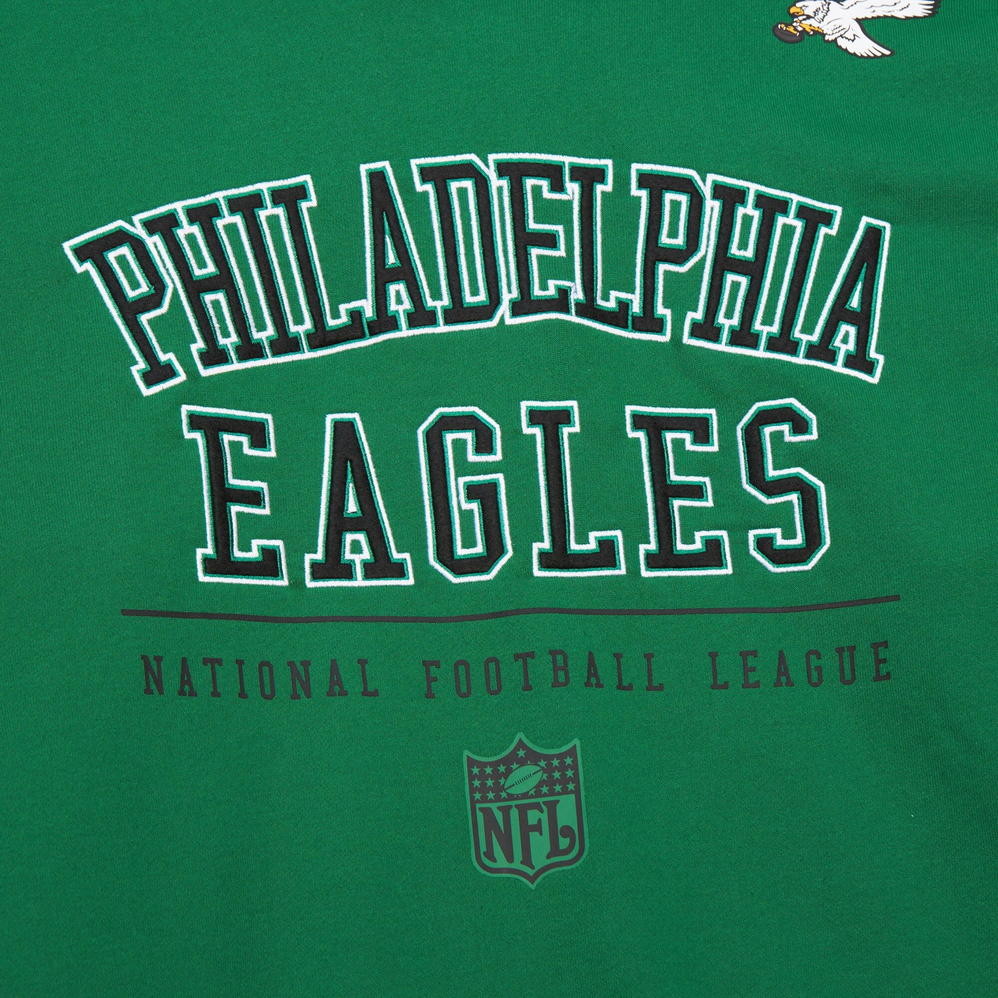 Philadelphia Eagles Mitchell & Ness Retro Fleece Hoodie