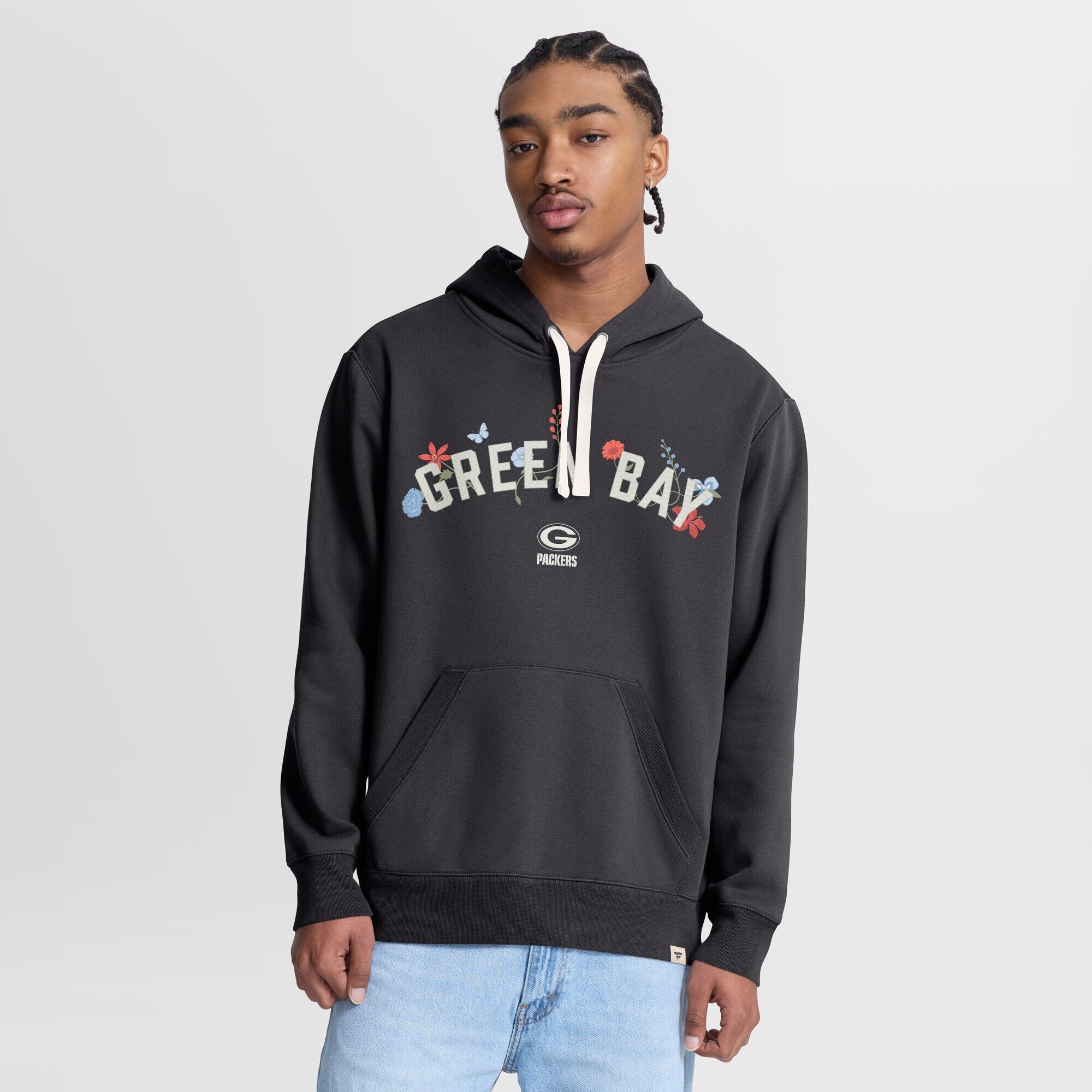 Green Bay Packers Botanical Foundation Elevated Hoodie - Mens