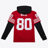 San Francisco 49ers Mitchell & Ness Jersey Hoodie Jerry Rice