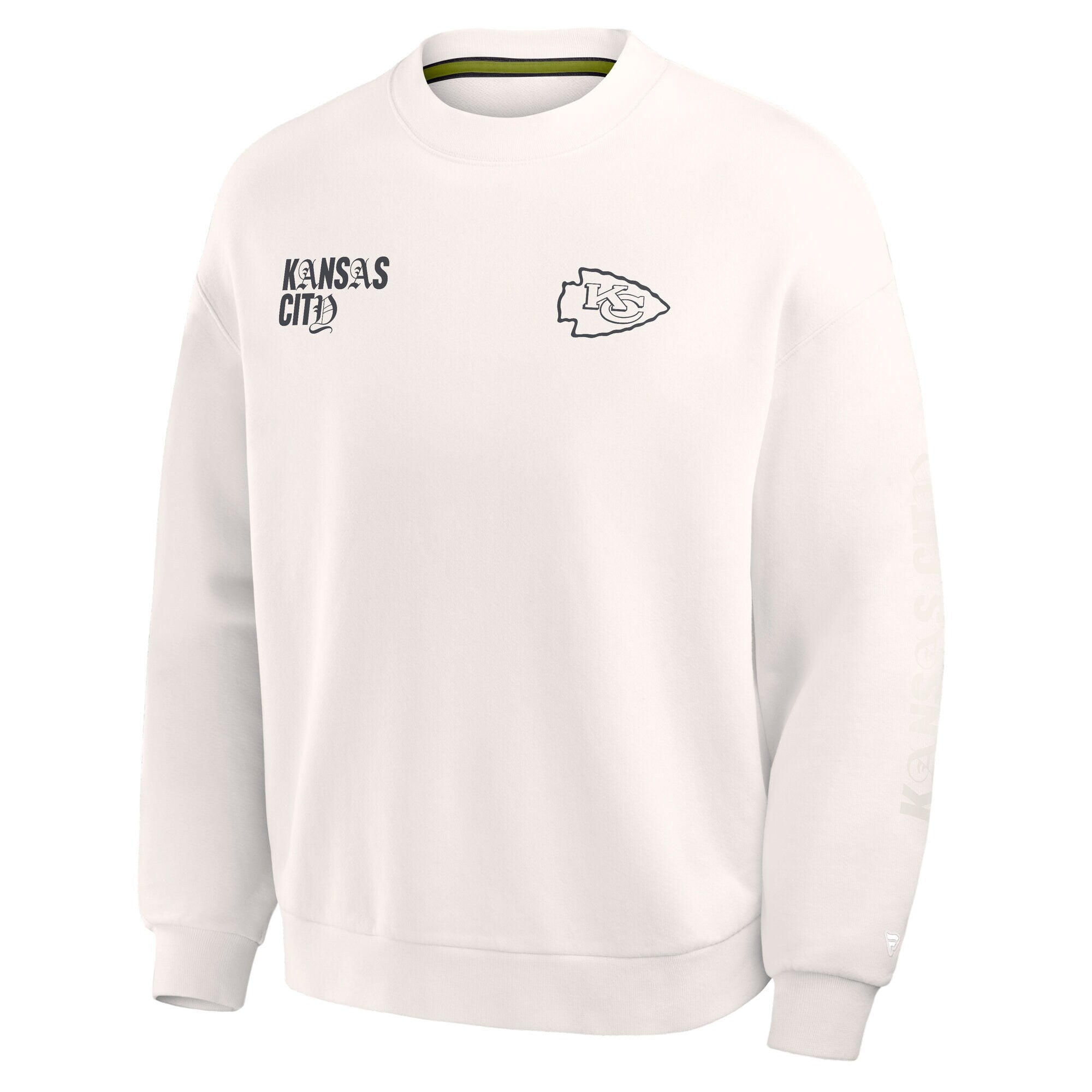 Kansas City Chiefs Elements Type Play Crew Sweat - Mens