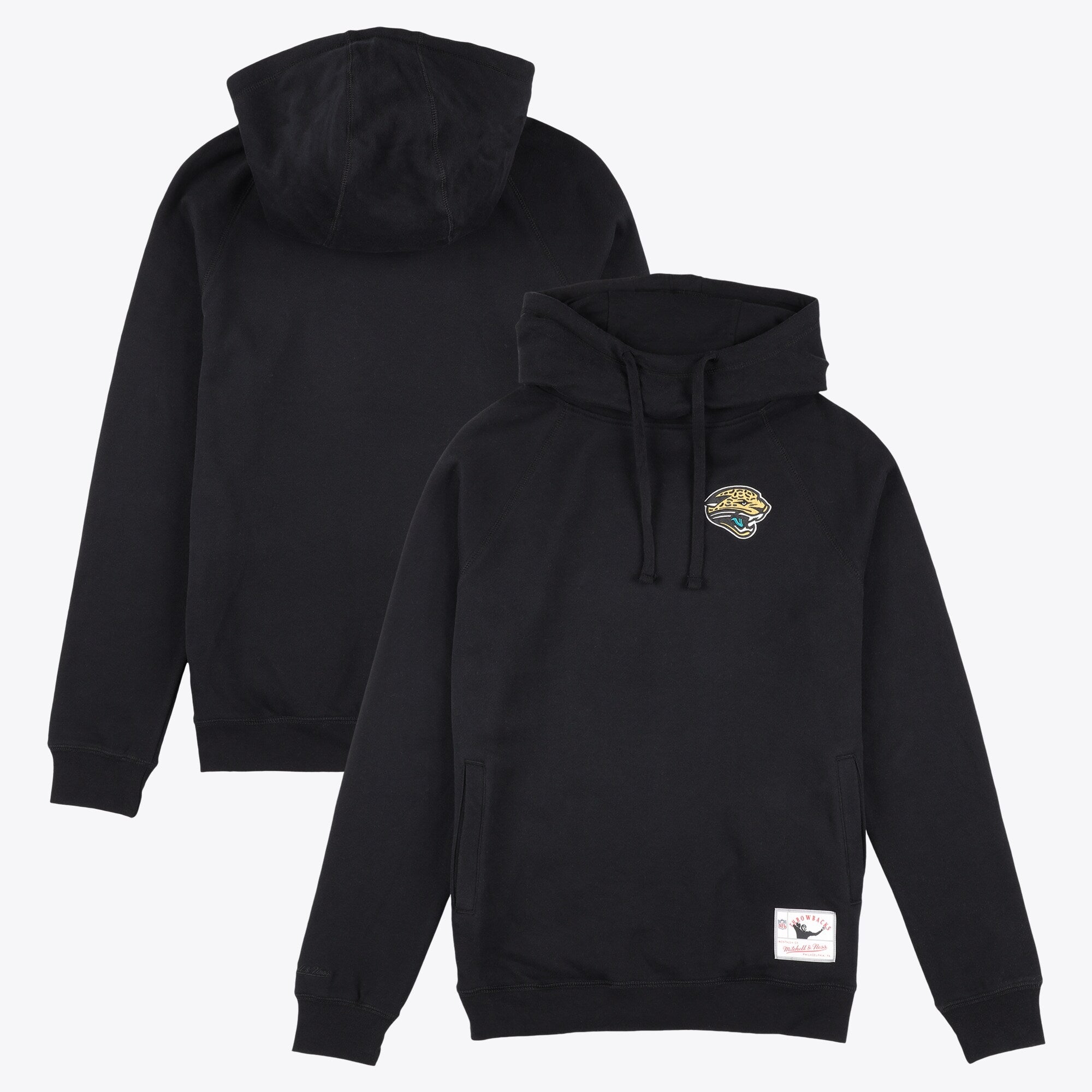 Jacksonville Jaguars Mitchell & Ness Women's Funnel Neck Pullover