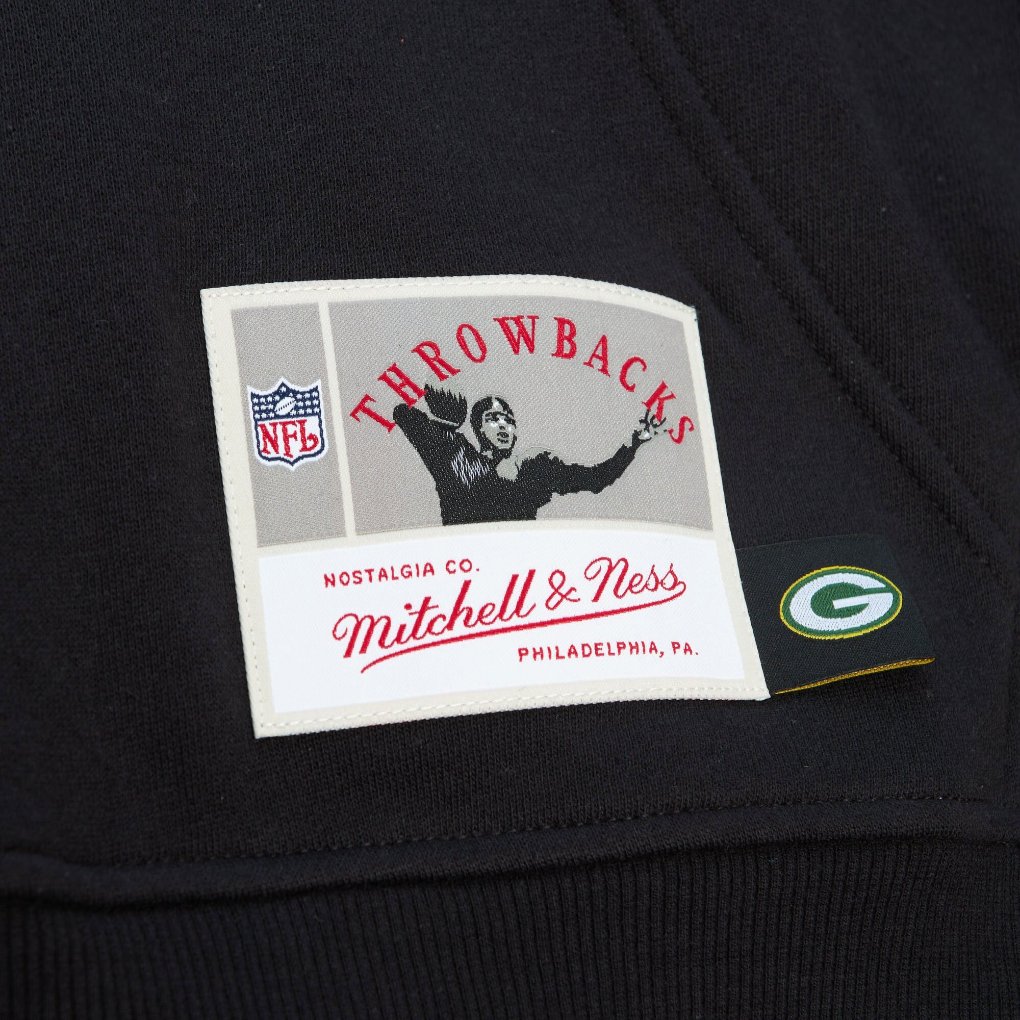Green Bay Packers Mitchell & Ness Big Face 7.0 Hoodie
