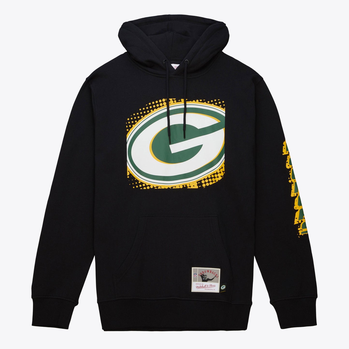 Green Bay Packers Mitchell & Ness Big Face 7.0 Hoodie