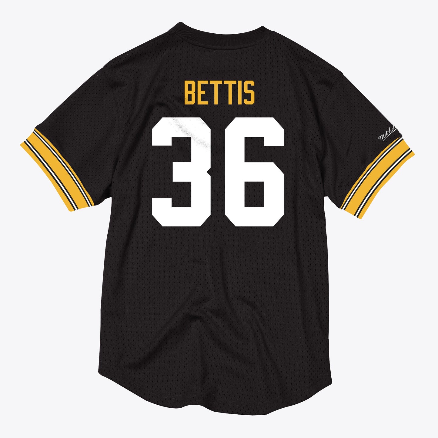 Pittsburgh Steelers Mitchell & Ness Name & Number Mesh Crew Neck Jerome Bettis 1996