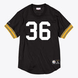 Pittsburgh Steelers Mitchell & Ness Name & Number Mesh Crew Neck Jerome Bettis 1996