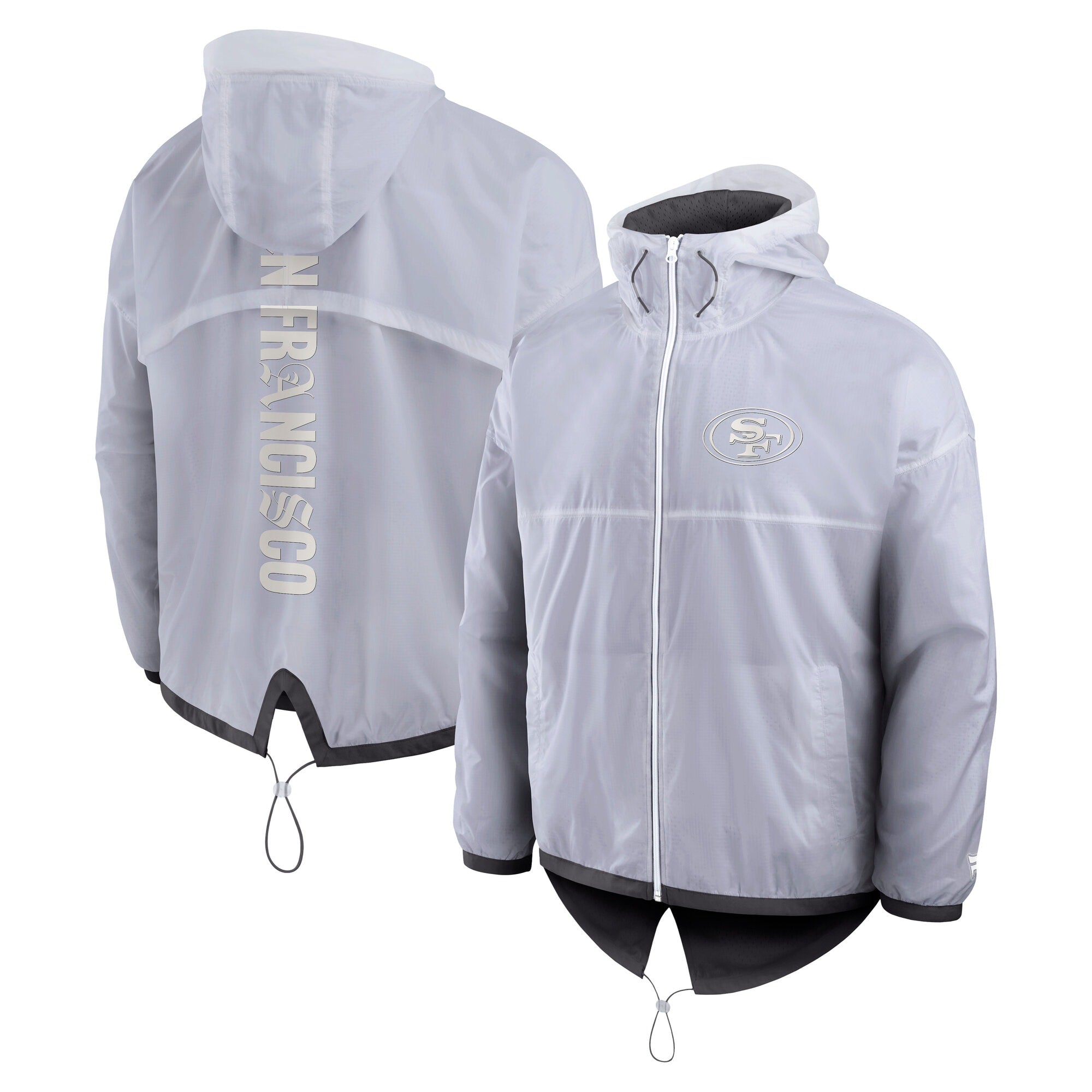 San Francisco 49ers Elements Type Play LW Jacket - Mens