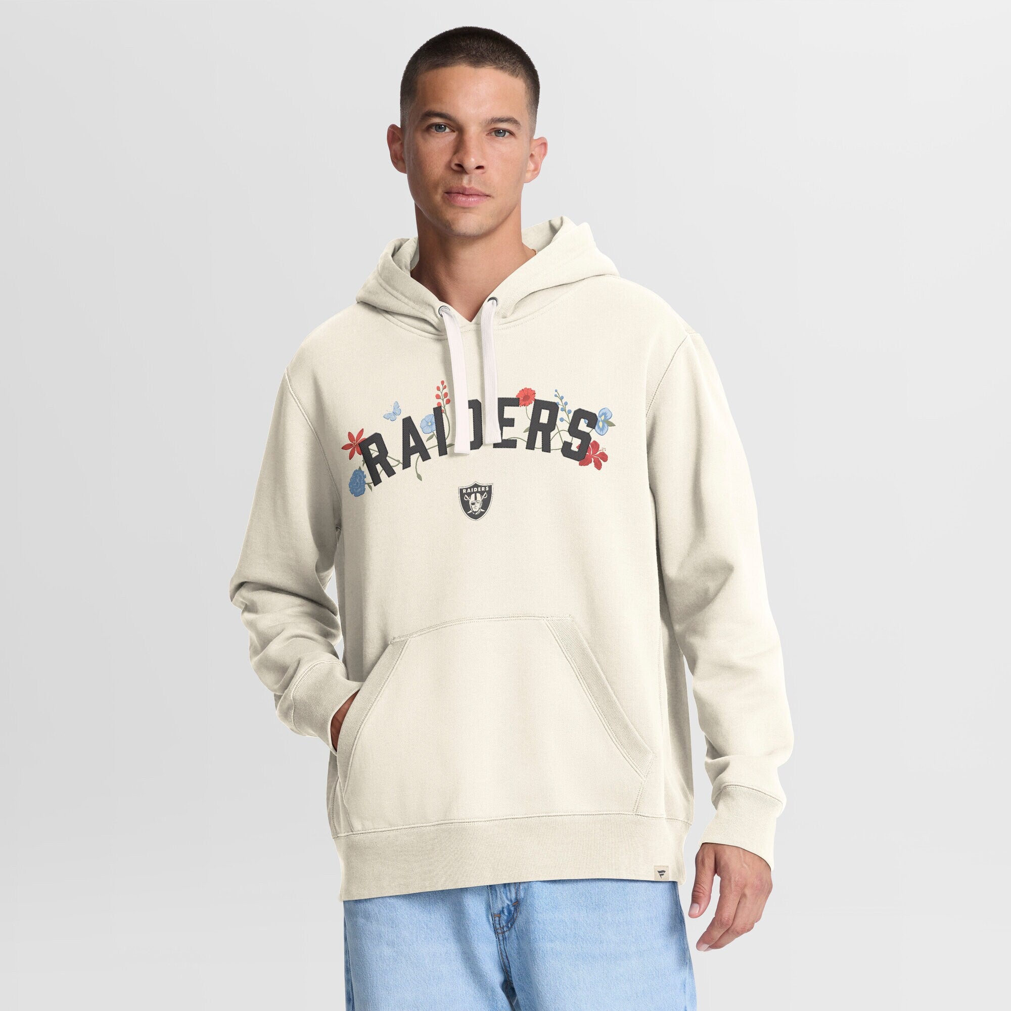 Las Vegas Raiders Botanical Foundation Elevated Hoodie - Mens