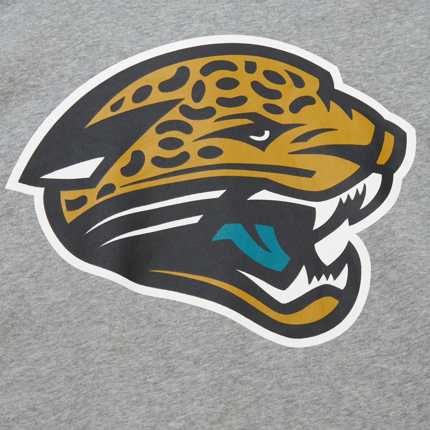Jacksonville Jaguars Mitchell & Ness All Over Crew 4.0 Vintage Logo