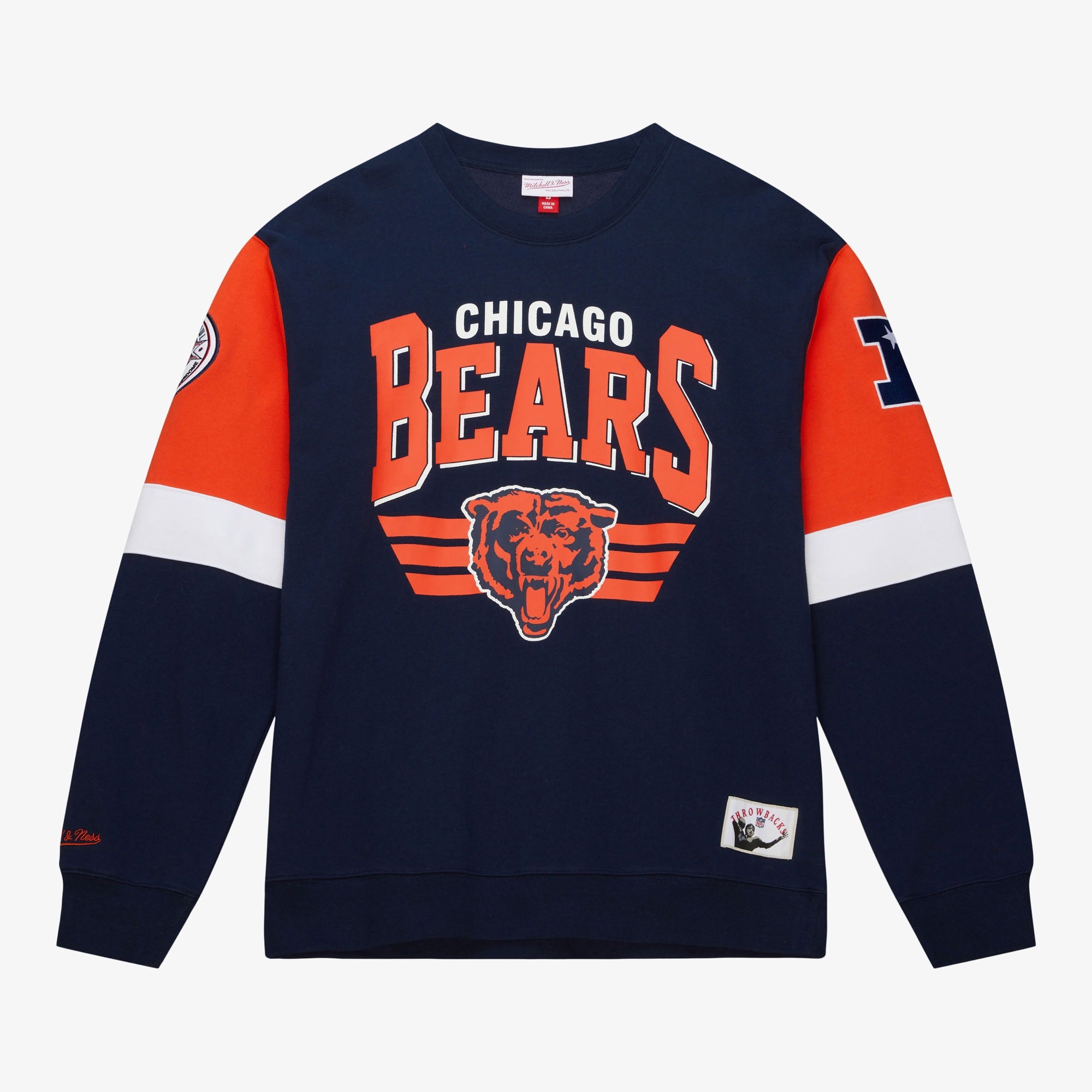 Chicago Bears Mitchell & Ness All Over Crew 3.0