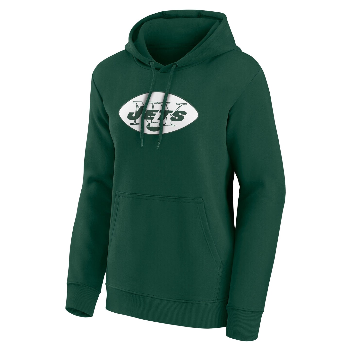 New York Jets Classic Logo Hoodie- Womens