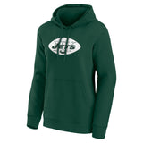 New York Jets Classic Logo Hoodie- Womens