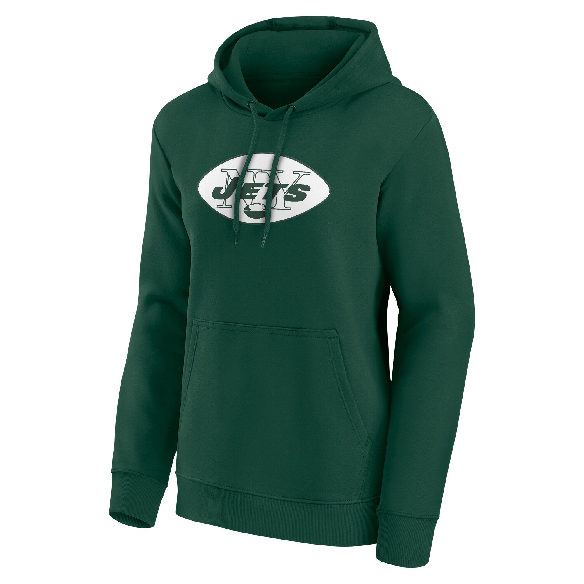New York Jets Classic Logo Hoodie- Womens