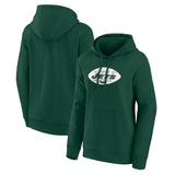 New York Jets Classic Logo Hoodie- Womens