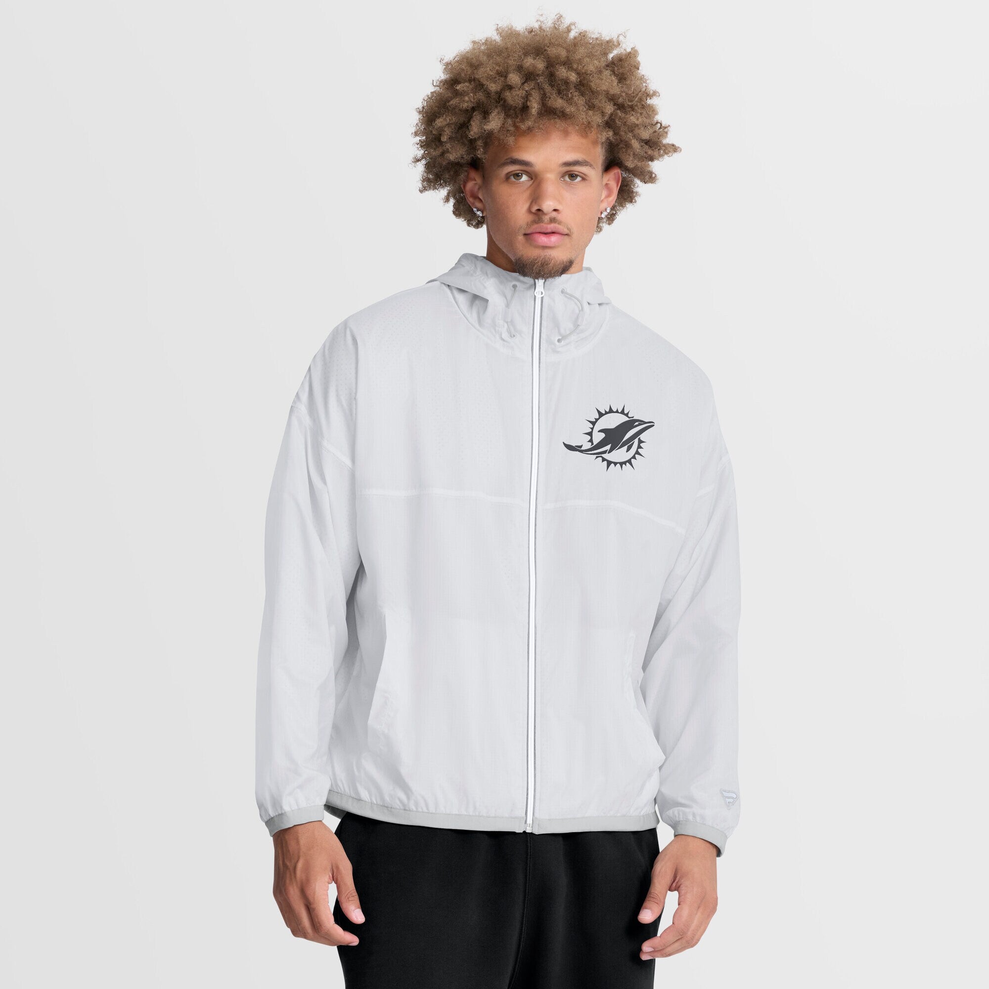 Miami Dolphins Elements Type Play LW Jacket - Mens