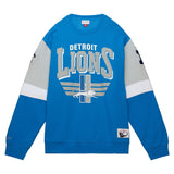 Detroit Lions Mitchell & Ness All Over Crew 3.0