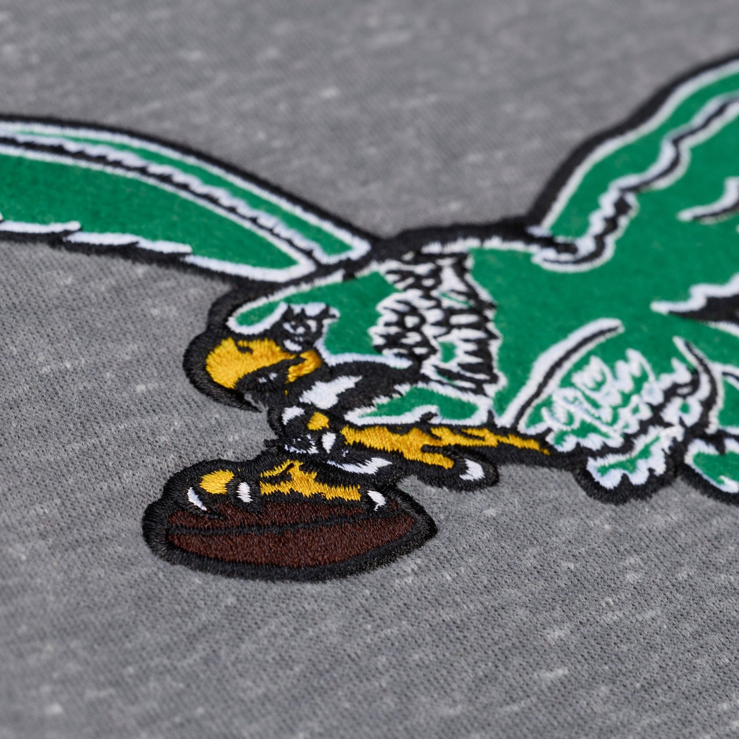 Philadelphia Eagles Mitchell & Ness Vintage Logo Winning Streak Fleece Hoodie - Mens