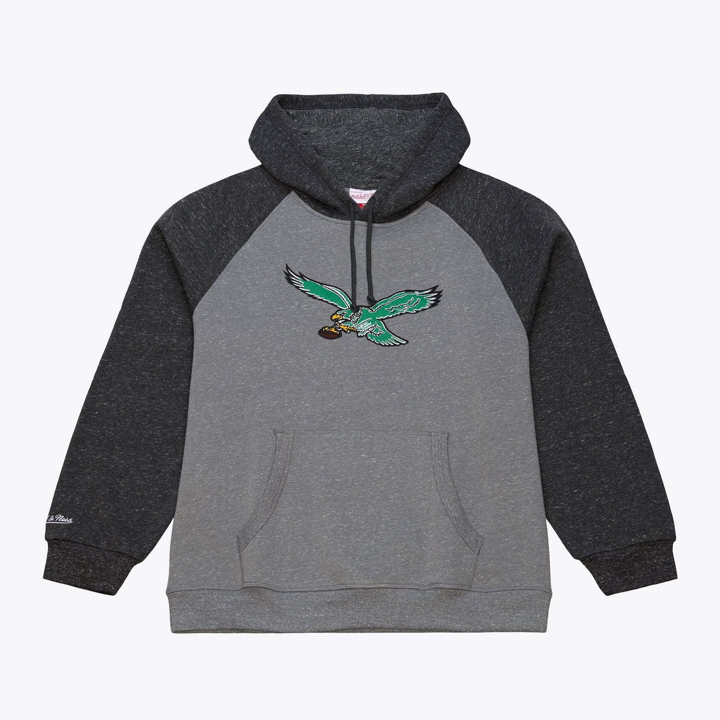 Philadelphia Eagles Mitchell & Ness Vintage Logo Winning Streak Fleece Hoodie - Mens