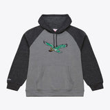 Philadelphia Eagles Mitchell & Ness Vintage Logo Winning Streak Fleece Hoodie - Mens