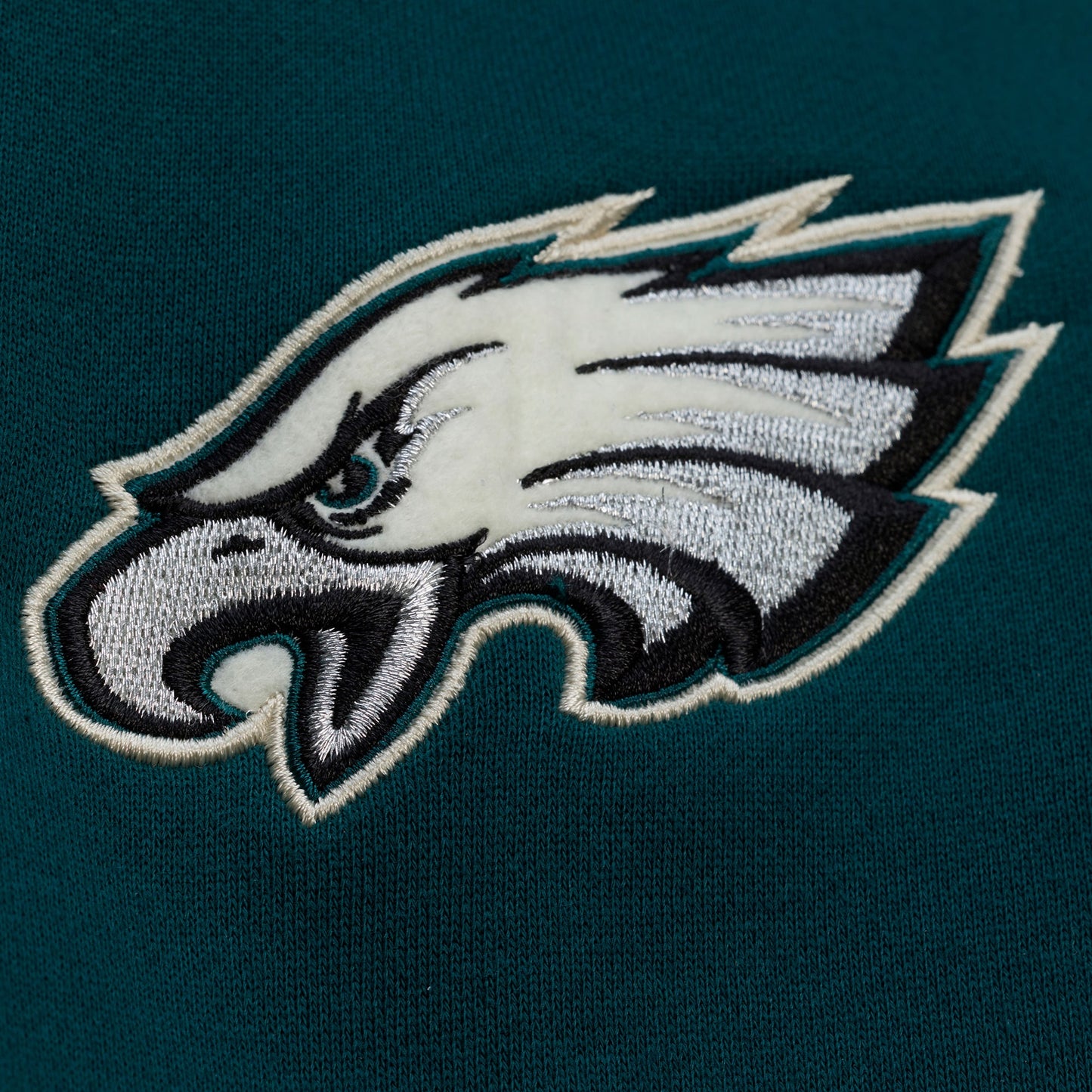 Philadelphia Eagles Mitchell & Ness Vintage Logo Team Legacy Fleece Hoodie - Mens
