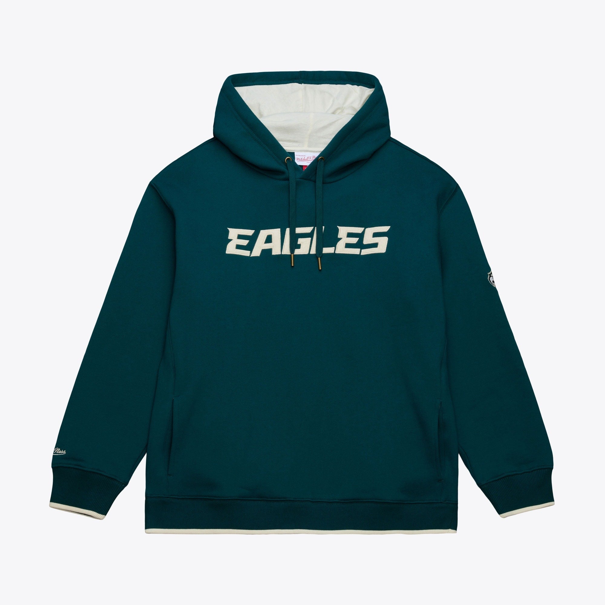Philadelphia Eagles Mitchell & Ness Vintage Logo Team Legacy Fleece Hoodie - Mens