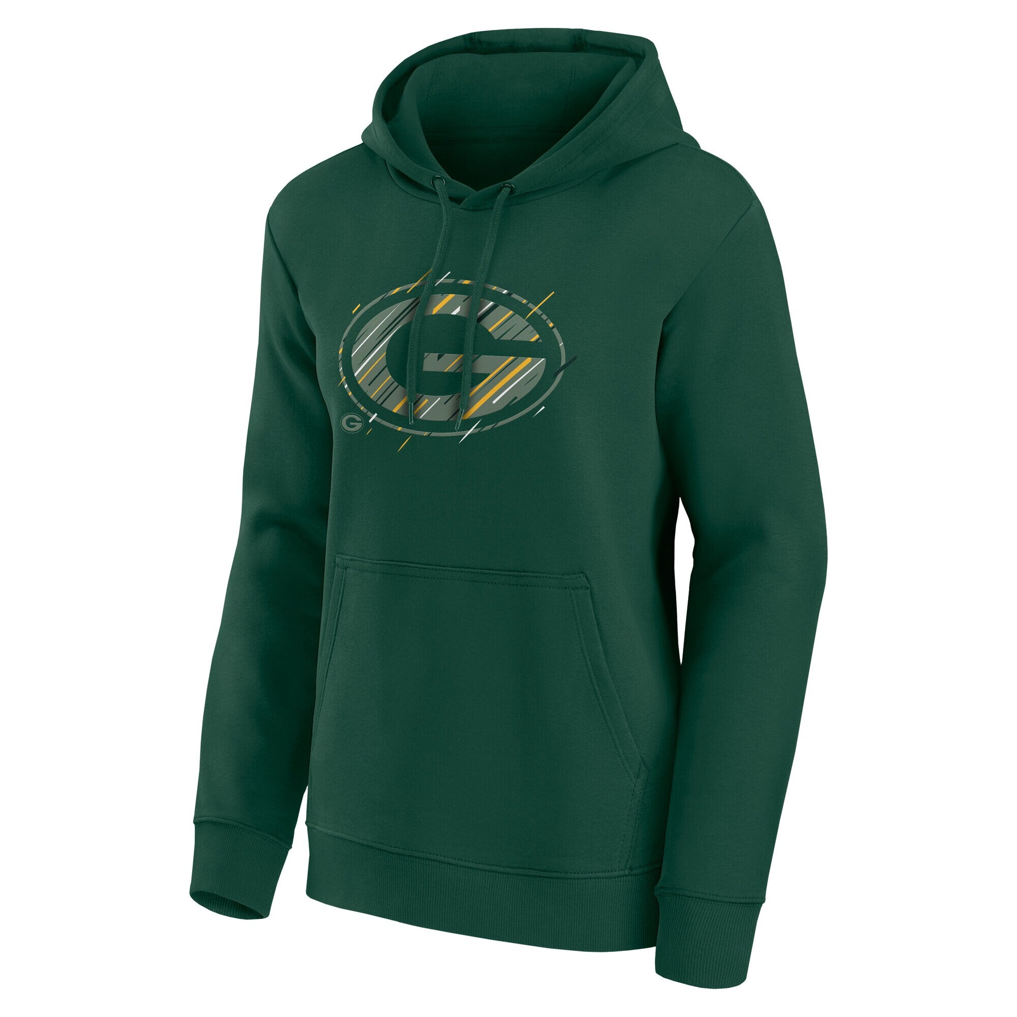 Green Bay Packers Etch Hoodie - Womens