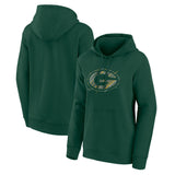 Green Bay Packers Etch Hoodie - Womens