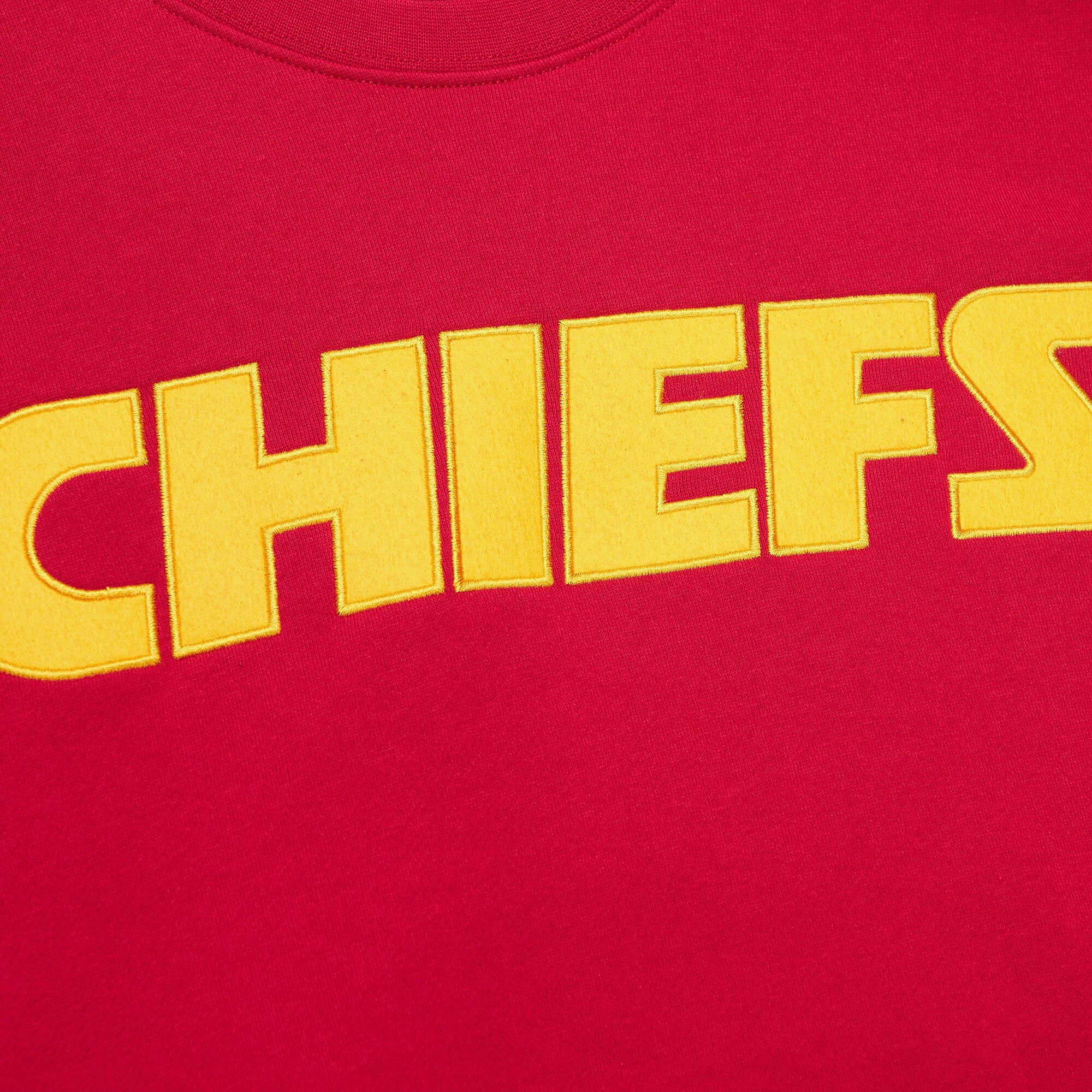 Kansas City Chiefs Mitchell & Ness There And Back Fleece Crew