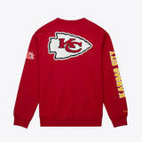 Kansas City Chiefs Mitchell & Ness There And Back Fleece Crew