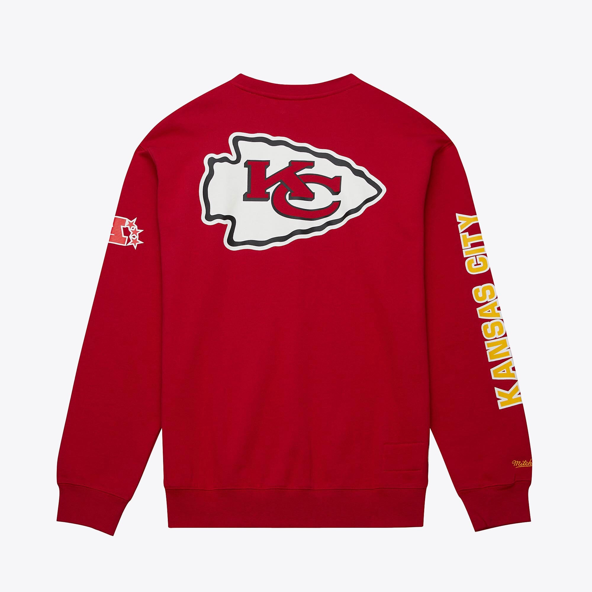 Kansas City Chiefs Mitchell & Ness There And Back Fleece Crew