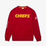 Kansas City Chiefs Mitchell & Ness There And Back Fleece Crew