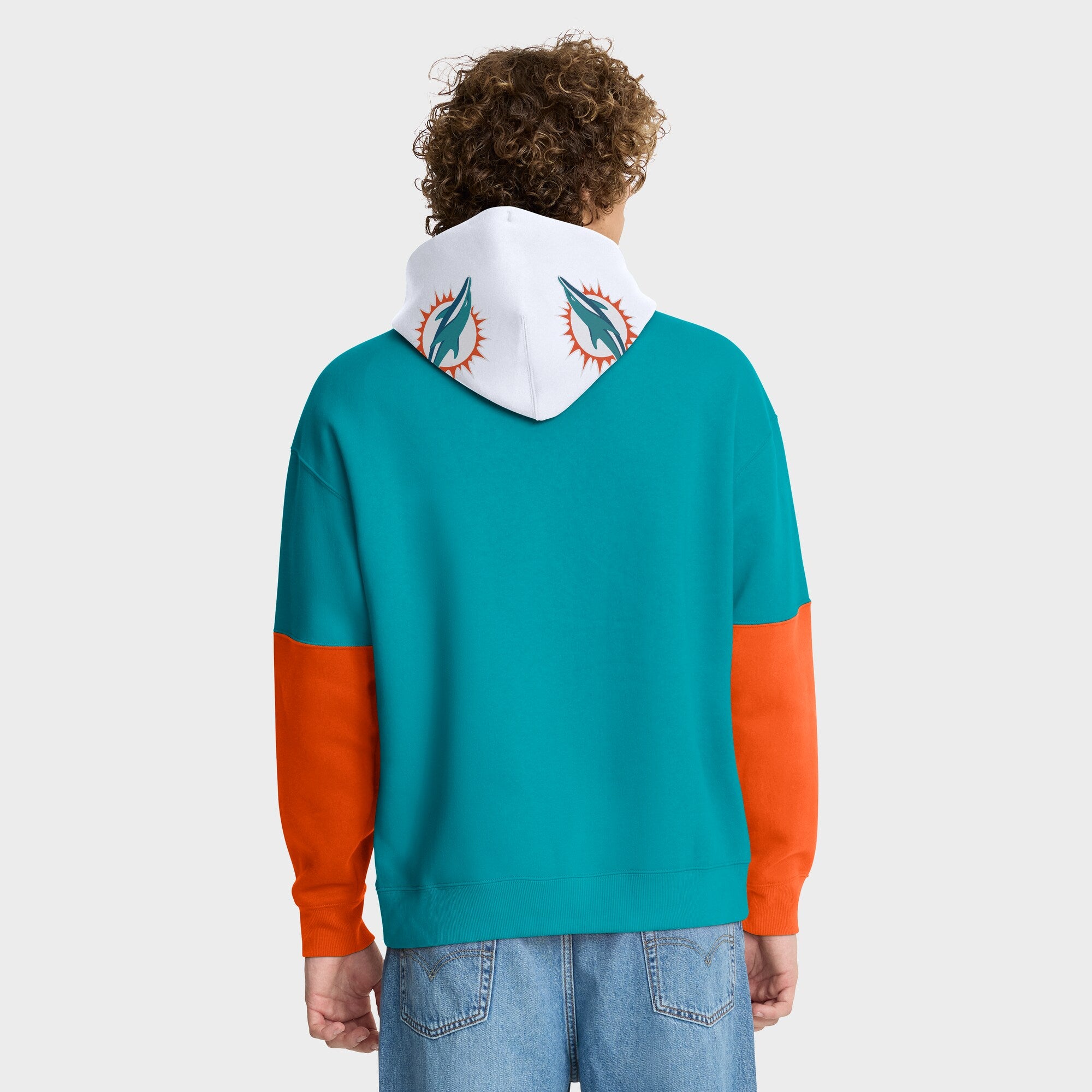 Miami Dolphins Fanatics RedZone Helmet Hoodie - Mens
