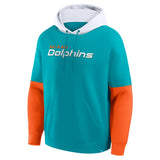 Miami Dolphins Fanatics RedZone Helmet Hoodie - Mens