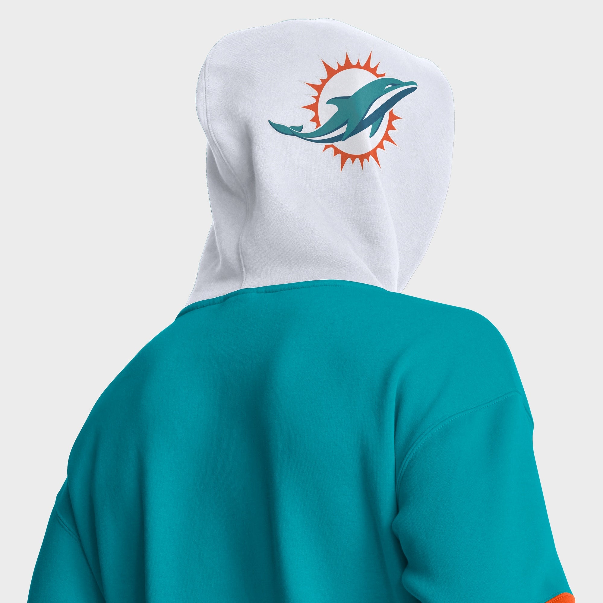 Miami Dolphins Fanatics RedZone Helmet Hoodie - Mens