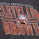 Cleveland Browns Mitchell & Ness Downtown Fleece Crew - Mens