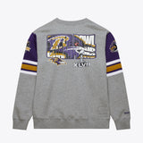 Baltimore Ravens Mitchell & Ness All Over Crew 4.0 Vintage Logo