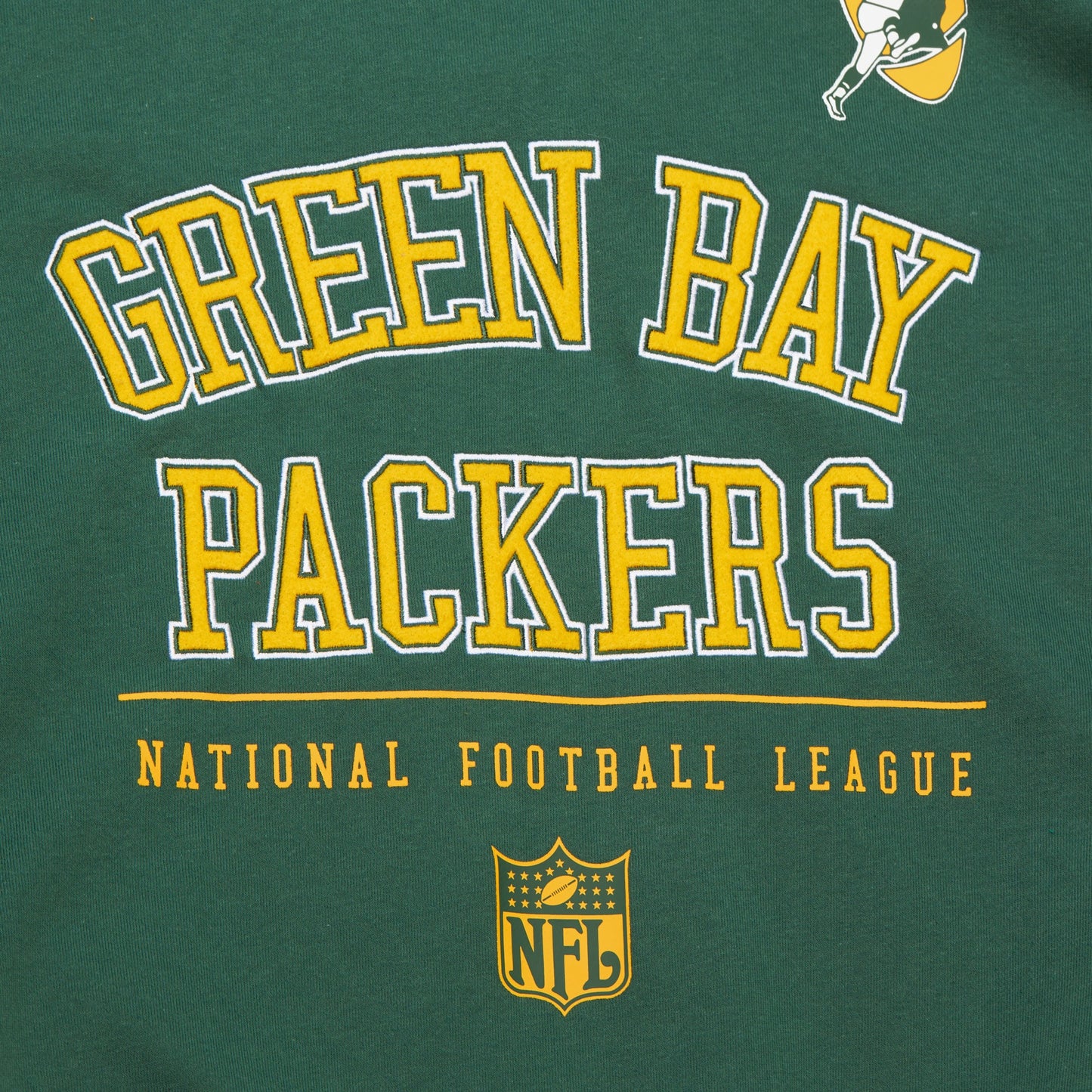 Green Bay Packers Mitchell & Ness Retro Fleece Hoodie