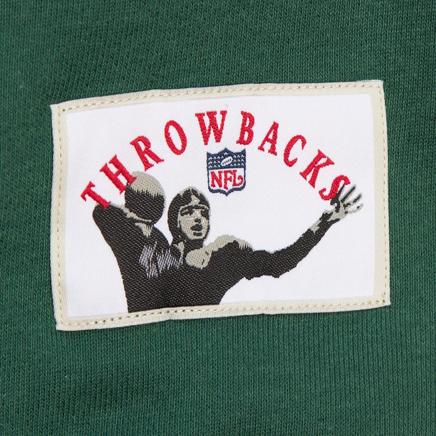 Green Bay Packers Mitchell & Ness Retro Fleece Hoodie